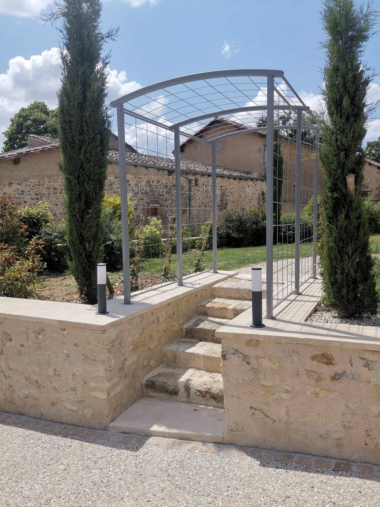 Pergola végétale